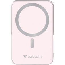 10000mAh Power bank - Verbatim Charge'n'Go Magnetic Pink